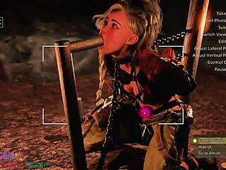 Gemma smithy bound for intense blowjob slave training