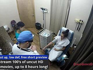 Angel Santana's Wild 2022 Checkup Exposes Gaping Pussy!