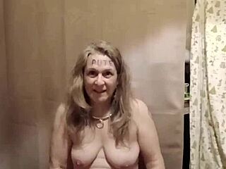 i'm your humiliated milf slave stripping slow tease my ripped clothes off!