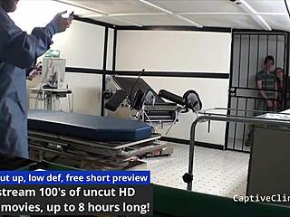 nurse ami rogue chokes on cock backstage with handcuffs