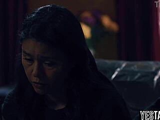 young stepson fixes asian milf stepmom with huge dick pounding 🍆💦🔥