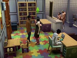 wicked whimsville season 1 ep 8: carmen services first customers in public toilet comedy anal fun