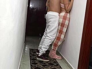 stepdaughter grinds wall dry rubs pussy masturbates secretly taboo