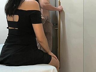 brazilian curvy teen surprises with fat ass panty shake
