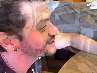 naughty brazilian hostess bangs corny boyfriend's friends gangbang style shaking ass 🍑👥