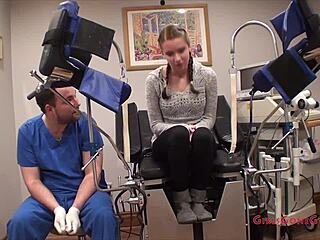 naomi alice endures blindfolded gaping pussy humiliation backstage with toys and vibrators