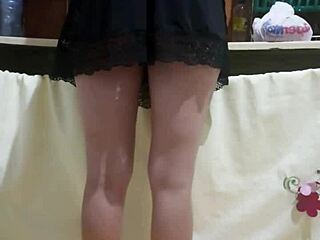 this work employee flashes hot ass lingerie in kitchen im goin crazy horny tattoo redhead slut pov