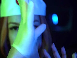 hospitalized horny fucked two nurses big asses tits complete sheer red