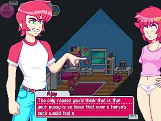 step bro accidentally slips monster cock into step sis missionary