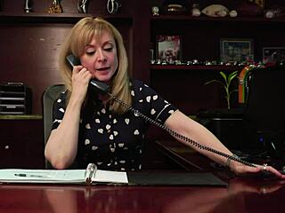 i love licking pretty milf angela attison's tattooed pussy as job hopeful