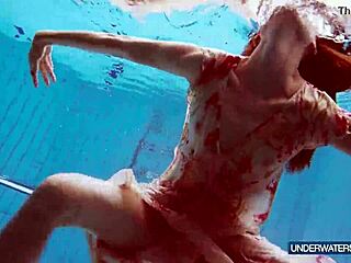 Martina's Hot Croatian Bikini Shower Pool Tease Continues