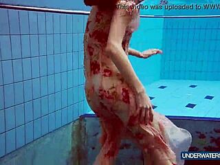 Martina's Hot Croatian Bikini Shower Pool Tease Continues