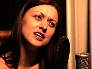 brunette milf and redhead lesbian lick trimmed pussies intimately