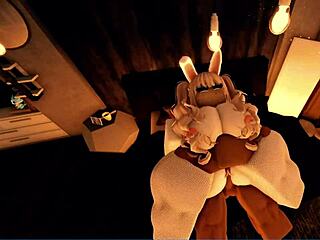 fucking this candy girl in her sexy cosplay bunny outfit ro-cons