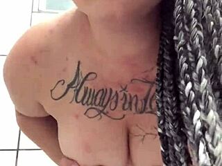 brazilian big tits beauty exibindo clit ass no banho 💦🔥