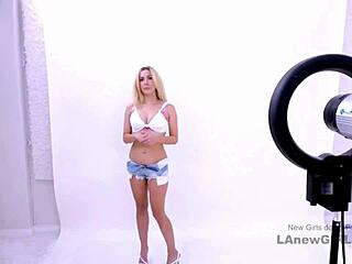 imagine this classy blonde on the sofa, daddy pounding her after the interview