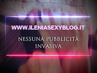 Sexy Italian whispers ASMR jerk off instructions in private films!