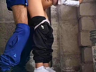 hermanastra sneaks from uni for secret outdoor pussy pounding