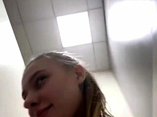 Bouncing Big Natural Tits Gym Workout Orgasm