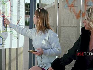 TEEN 18+ BLOWS AND FUCKS ON BUS LIKE IT'S NORMAL!