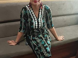 jija ji can't resist saali's curves, fucks her tight pussy and ass homemade