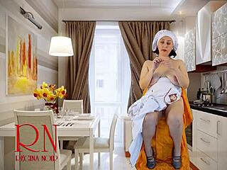 cinderella rips clothes for stepmom's juicy pussy tease