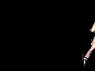 lara croft goes topless in bikini heels stockings outdoor adventure episode 29.