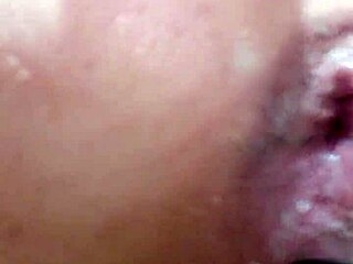 how's this slut stretching her asshole with dildo toys