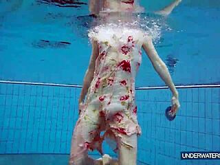 Martina's Hot Croatian Bikini Shower Pool Tease Continues