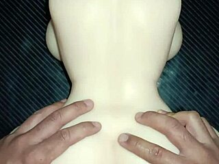 mandy bounces fat ass on cock for anal creampie 🍑💦