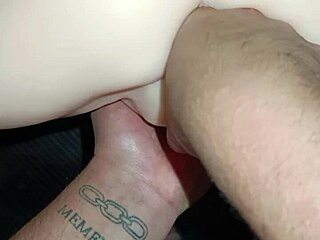 mandy bounces fat ass on cock for anal creampie 🍑💦
