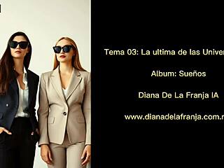 Mexican emo goddess Diana de la franja dances wild group sex at university nightclub bar