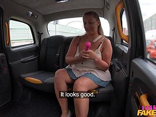 omg check those huge tits in fake taxi