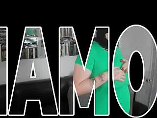 Chubby French Housewife Sucks Cock Then Fucks Missionary Style