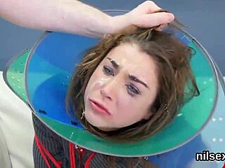 yo this nympho ass gets brutal bdsm asylum pounding!