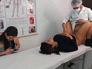 hey this lesbian couple went to a male gynecologist damn