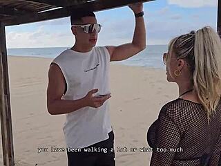 Beach Stranger Fucks Me Doggy With Huge Cock!