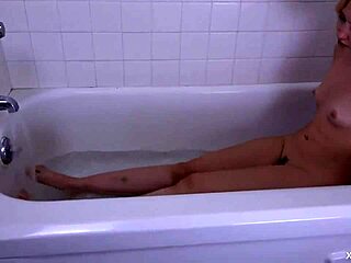 two busty blondes and brunettes finger lick pussies in steamy massage orgy