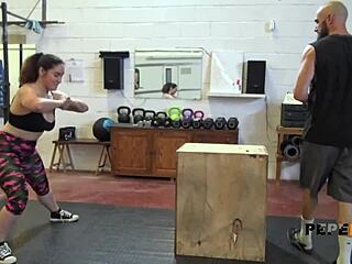 Busty Gigi Lust Fucks Coach After Workout Deepthroat Doggystyle