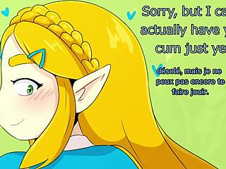 Princess Zelda's JOI: Stroke to My Teasing Commands Now
