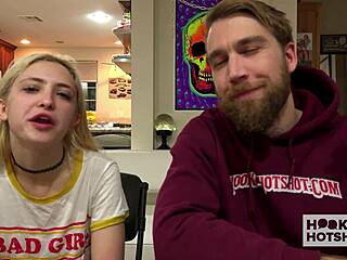 90-pound fuck doll Jane Wilde BEGS Bryan Gozzling to POUND her tight