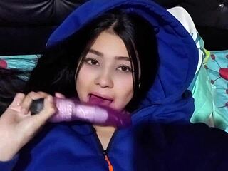 The hot colombian babysitter with huge natural tits flashes her curvy body and hairy pussy, begging for my cock the moment i arrive home.