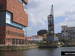 simony diamond teases contractors before dp dap ass destruction and facial