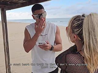 Beach Stranger Fucks Me Doggy With Huge Cock!