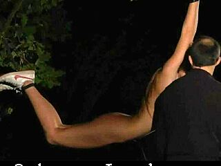 Kinky Blonde Bound Bent Over for Brutal Doggystyle Domination