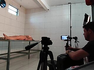 Amateur Milf Big Tits Recording in Abandoned Hospital Ward