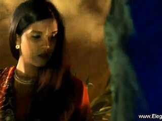 Sweet Indian MILF teases with sensual striptease and dance
