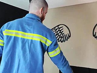 Cleo Cadillac Fucks Electrician For Payment!