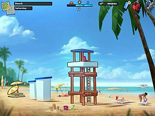 Blonde with Big Tits in Summertime Saga 221 Erotic Scenes