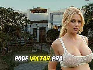 pregnant brazilian gives milky blowjob and swallows cum!